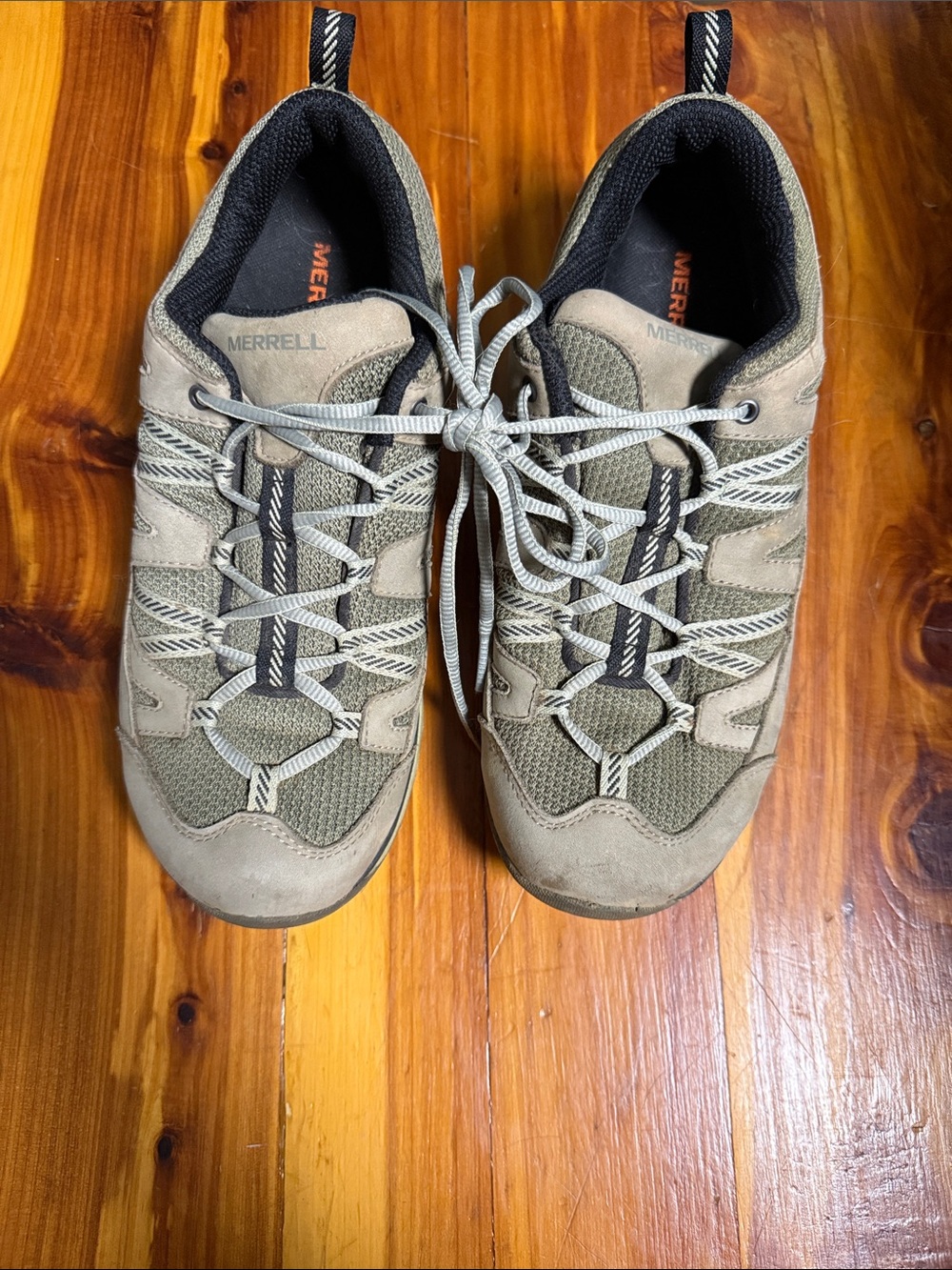 Merrell Women’s Taupe/Beige Trail Sneakers